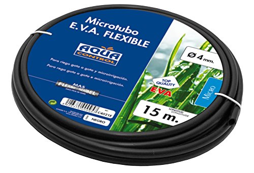 Microtubo Flexible 4Mm 15M Aqua Control Aqua Control - Tubos de encanamento - 4 mm, polietileno, tubos flexíveis, condução água