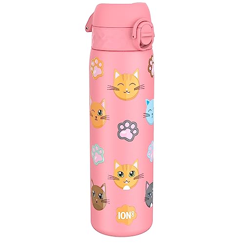 Garrafa ION8 600ml (Aço Inoxidável - Preto) ion8 - Garrafas de água - aço inoxidável, preto, 600ml