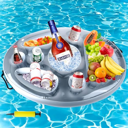 Porta-Bebedouros para Piscinas POWZOO (Multicor - 60 x 40 cm) POWZOO - Brinquedos - porta-bebedouros, piscina, multicor, 60x40cm