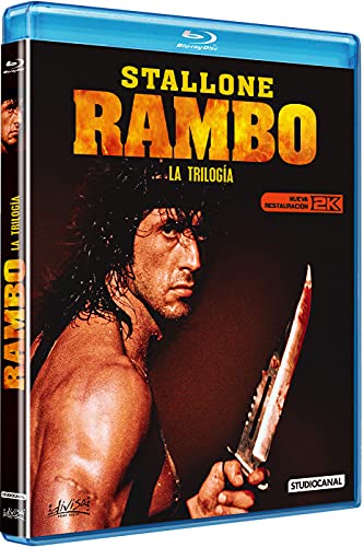 Blu-Ray Rambo - La trilogía (Edición en Español) (Edição em Espanhol) DIVISA HV - Dvds e vídeos - trilogia, blu-ray, edição em espanhol