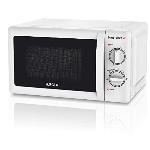 Micro-ondas HAEGER Sous-chef 20 (20 L - Com Grill - Branco) HAEGER - Fornos de microondas - 20 l, grill, 700 W, branco