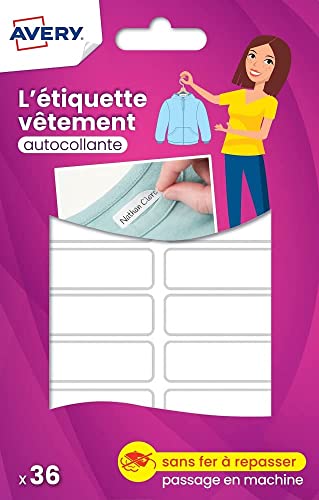 Etiquetas Avery 36 Etiquetas Adesivas Brancas Avery - Etiquetas e tags - brancas, adesivo transparente, multipurpose