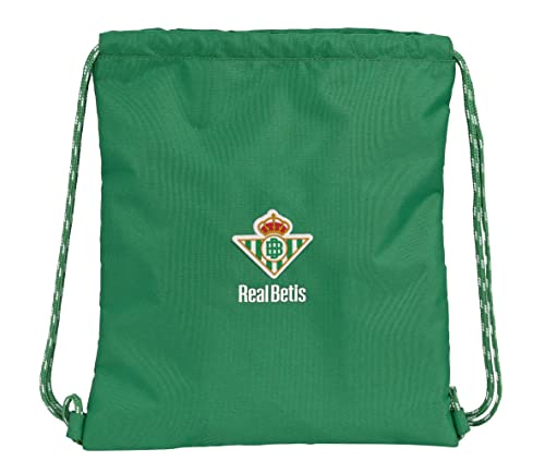 Saco de Basquete Real Betis Balompié (Recondicionado Como Novo) safta - Mochilas - real betis, reciclado, 40x30cm