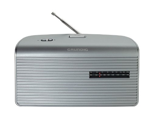 Rádio MUSIC 60 SILVER (Preto e Prateado - Digital - FM/AM) Grundig - Áudio - digital, fm/am, altifalante, saída auscultadores