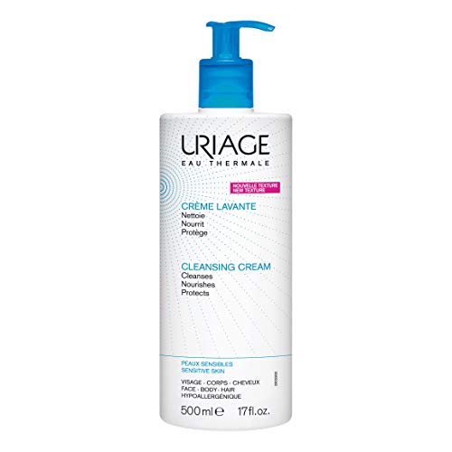 Creme de Limpeza Facial URAIE 1st (500 ml) Uriage - Limpadores faciais - limpeza, hidratação, 500 ml