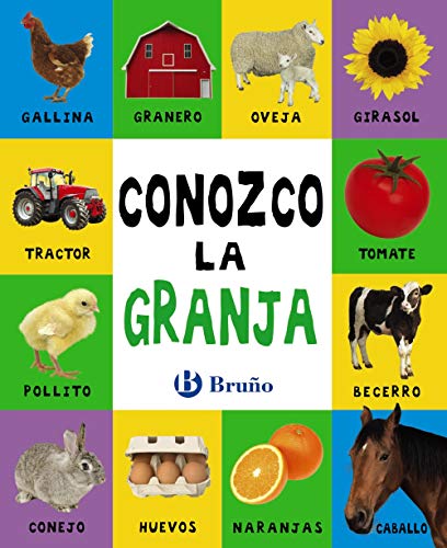Livro Conozco La Granja de Ana María González Álvarez EDITORIAL BRUÑO - Livros - livro, conozco, granja, ana maria gonzalez alvarez, fotos, primeras palabras