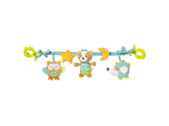 Espiral de Atividades FEHN Corrente para Carrinho Sleeping Forest Fehn - Brinquedos de atividade para bebês - atividades, corrente, carrinho, sleeping forest