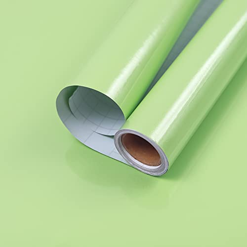 Papel Autocolante HODE VINILO GREEN (Verde - 300 x 300 cm) MEIBAN - Papel de parede - verde, vinil, 300x300 cm