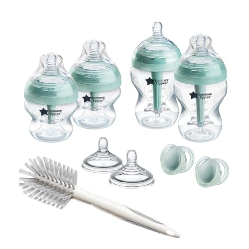 Conjunto de Garrafas TOMMEE TIPPEE (4 unidades) Tommee Tippee - Biberões - 4 unidades, bocal ventilado, válvula de segurança, à prova fugas