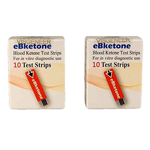 Esboco Ebketone 20 Tirinhas De Prova De Cetonas ValueMed Specialists in Diagnostic Healthcare - Tiras de teste de glicose no sangue - esboço, ebketone, 20 tirinhas, prova de cetonas