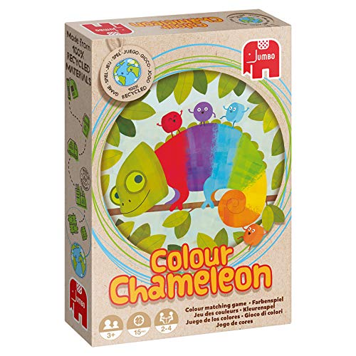 Jogo de Tabuleiro JUMBO Colour Chameleon (Idade Mínima Recomendada: 5 anos) JUMBO - Jogos de tabuleiro - jogo de tabuleiro, color chameleon, idade mínima recomendada 5 anos, regras simples, divertidas, espaços da pele