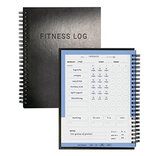 Agenda POSTER MATE Fitmate (A5 - 2019 - Semanal - 21x15cm) PosterMate - Cadernos e bloco de notas - agenda, semanal, A5, fitness, capa dura