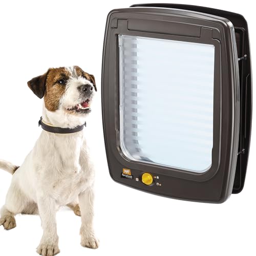 Porta para Gatos FERPLAST Swing 11 Castanho FERPLAST - Portas para animais de estimação - castanho, plástico, 31x96x384 cm