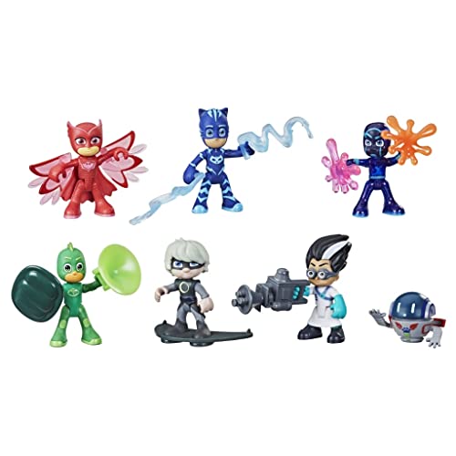 Figuras de Ação PJ MASKS Super Heroes (Idade Mínima Recomendada: 4 anos) PJ Masks - Bonecos de ação e brinquedo - figuras, ação, pj masks, heróis, vilões, 4 anos