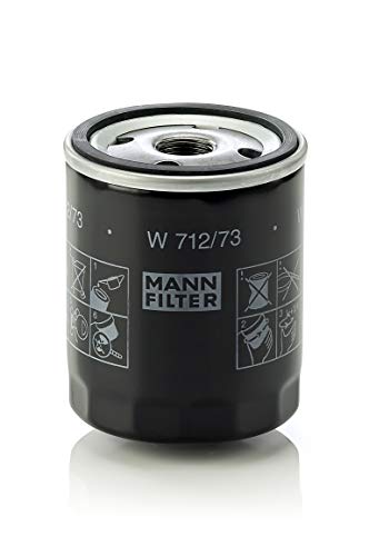 Filtro de Óleo MANN FILTER W 712/73 (1 Unidade) MANN FILTER - Circulação de óleo do motor do veículo - filtro de óleo, mercedes-benz, preto