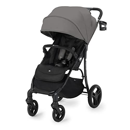 Carrinho de Bebé Individual KINDERKRAFT Asko (Grande - Cinzento) 4Kraft - Móveis para bebês e crianças pequenas - individual, grande, cinzento