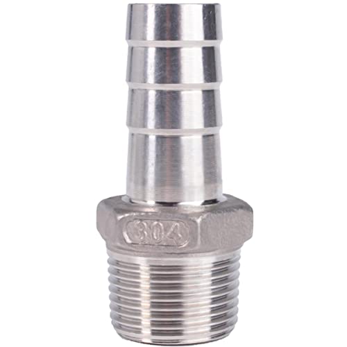 Conjunto de 12 Conectores de Mangueiras de Inox (Ferramentas) NAABHIKA - Acessórios e suportes de encanamento - conectores, mangueiras, inox