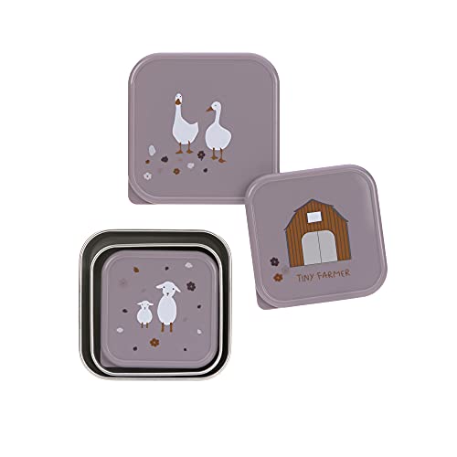 Lässig Tiny Farmer 3 Unidades (Recondicionado Sinais de Uso) Lassig GmbH - Lancheiras e sacos - 3 unidades, recondicionado, sinais de uso