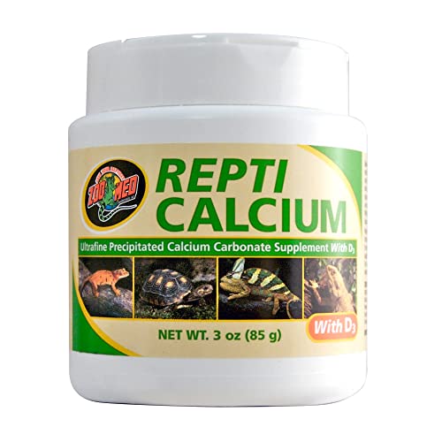 Complemento Alimentar para Répteis ZOOMED ReptiCalcium com D3 (85 g) Zolux - Vitaminas e suplementos para animais de estimação - calcio, d3, reptis, 85g
