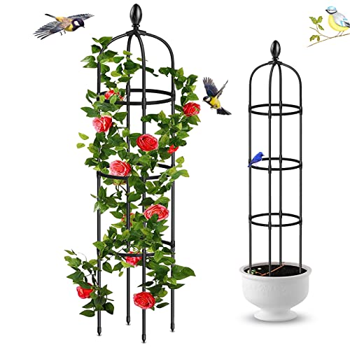 Cage de Cultivo para Plantas Trepadoras 3X3M Rumsfel - Gaiolas e suportes para plantas - trepeiras, aço, polietileno, 3x3m