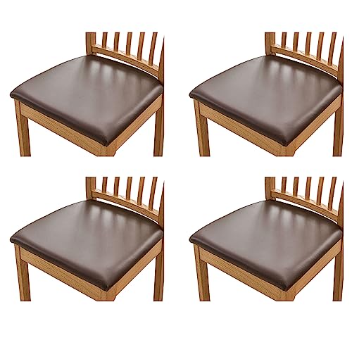 Cobertura para Cadeira QIDEN 2/4/6 Peças Castanho qiden - Capas de sofá - cobertura, cadeira, qidien, castanho