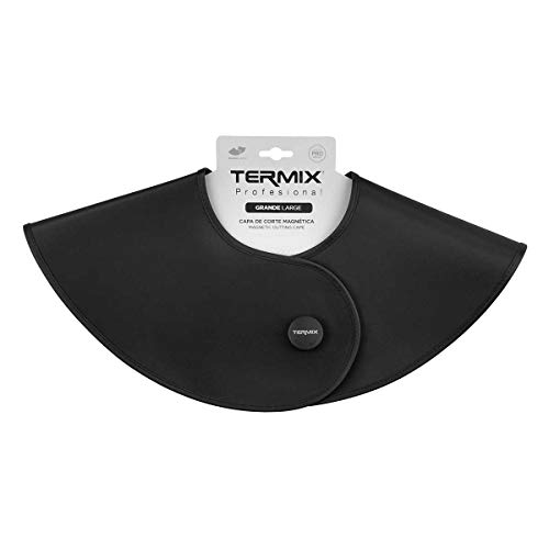 Cortador de Cabelo TERMIX 1201-BK (Preto) Termix - Capes e protetores de pescoço para cabeleireiros - preto, aço inoxidável