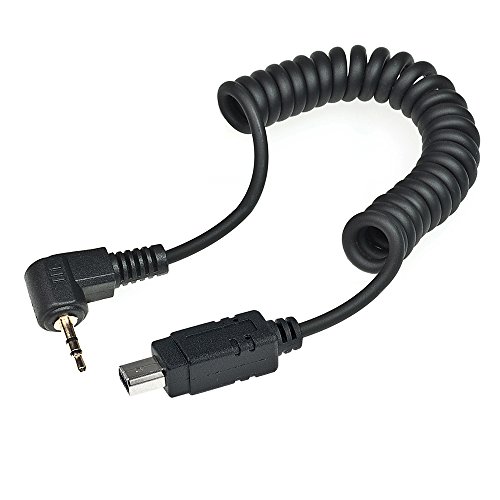 Cabo de Áudio KAISSER (Jack 2.5mm - Preto) Kaiser - Peças e acessórios para câmeras - jack 2.5mm, preto, 1.8m, flash