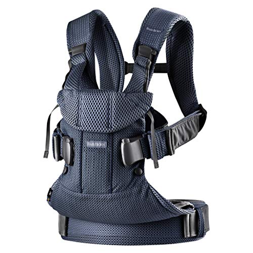 Marsúpio para Bebé Baby Björn One Air Azul BabyBjörn - Porta-bebês - design mais amplo, ajuste contínuo, flexível, macio