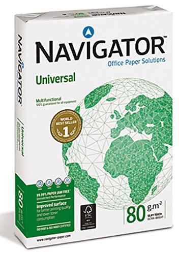 Papel para Impressão NAVIGATOR PAPER MEDIA UNIVERSAL A3 NAVIGATOR - Papel de impressora e copiadora - a3, branco, 500 folhas