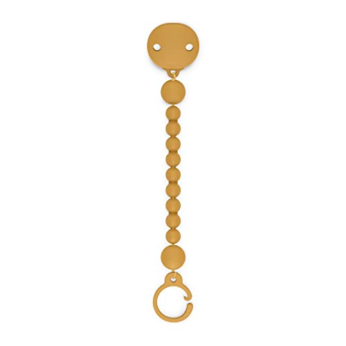 Chupeta SUAVINEX Silicone Color Essence Mustard Suavinex - Clipes e suportes para chupetas - silicone, amovível, fácil de limpar