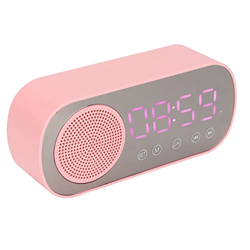 Relógio Despertador com Rádio Bluetooth e Coluna Hi-Fi PUSOKEI - Radios - relógio despertador, rádio bluetooth, coluna hi-fi, conectividade bluetooth, fm radio, alarme duplo, bateria líquida, memória até 32gb