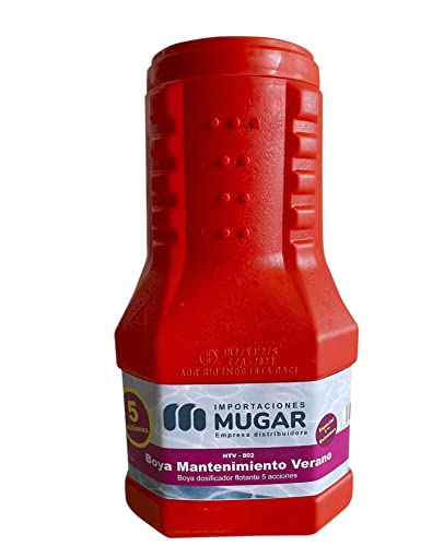 Cloro com Doseador Flutuante 2Kg MUGAR Tejar Viejo - Limpeza de piscinas e produtos químicos - cloro, doseador flutuante, tabletes, piscinas, verão