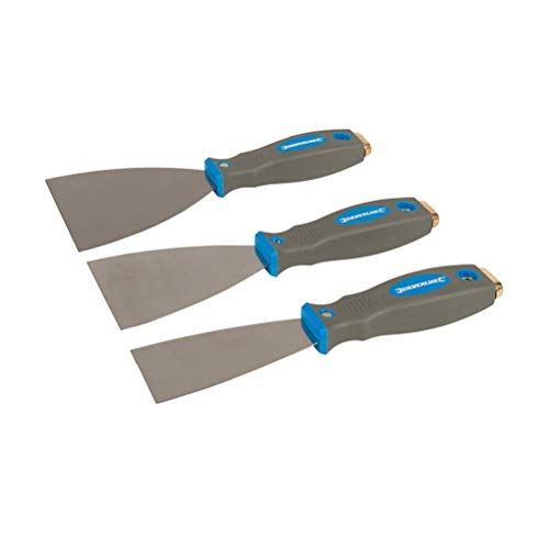 Espátula para Encastrar NEOFERR Expert (3 Un) Silverline - Espátulas e raspadores - espátula, encastrar, neoferr, expert, massa, reboco