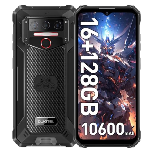 Smartphone OUKITEL WP23 Pro (6.52'' - 16 GB - 8 GB RAM - Preto) OUKITEL - Telemóveis - 16 gb ram, 1600 x 720, Android 11, 128 GB