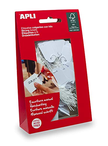 Etiqueta para impressão APLI 7008 | Branco (Classificação e Arquivo) APLI - Etiquetas e tags - impressão, branco