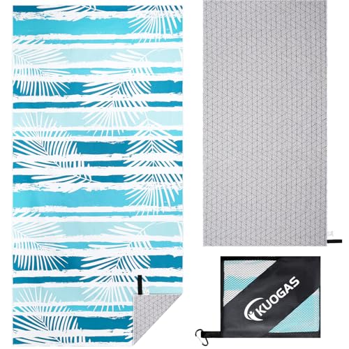 Toalha de Praia Grande Kuogas | Verde (Textil) KUOGAS - Roupa de cama e cama - grande, verde