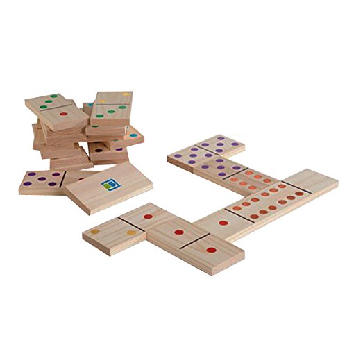 Jogo de Tabuleiro BS TOYS Domino (Idade Mínima Recomendada: 3 anos) BUITENSPEEL - Jogos - madeira, colorido, alta qualidade