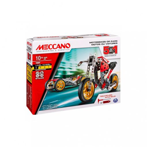 Construção SPIN MASTER Veículos (Idade Mínima: 8 anos) MECCANO - Brinquedos de conjunto de construção - construção, veículos, idade mínima: 8 anos