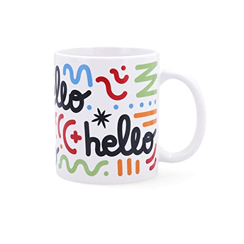 Caneca de Café QUID COMIC Mug Cerâmico 33Cl Branco Quid - Canecas - cerâmico, 33cl, microondas, café expresso