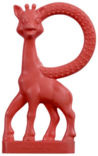 Brinquedo Didático VULLI Sophie La Giraffe 1st Tooth Ring Vanilla Vulli - Brinquedos - didático, crianças, aprendizagem, imaginação