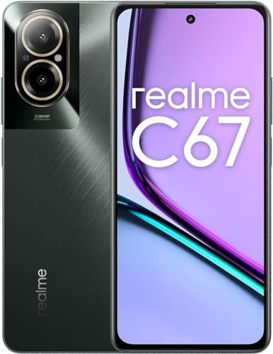 Smartphone REALME C67 (6.7'' - 8 GB - 256 GB - Preto) Realme - Telemóveis - 6.7 polegadas, 8 gb, 256 GB, preto