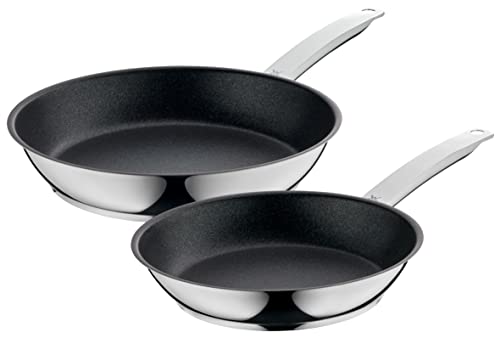Conjunto de panelas WMF Permadur Excellent (8 peças) WMF - Frigideiras e panelas de fritar - cromargan, cromado, 8 peças, cromado