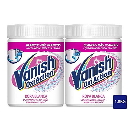 Vanish Oxi Action 2X900G Limpador De Roupa Vanish - Removedores de manchas de tecido - limpador, roupa, oxi action
