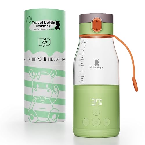 Aquecedor de Biberão HELLO HIPPO Premium Nomade Hello Hippo - Aquecedores e esterilizadores de biberões - aquecedor, biberão, premium, nomade