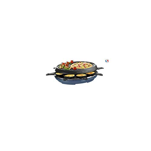 Panela Tefal Colormania Aqua 8 Pessoas Preto Tefal - Torradeiras e grelhadores - antiaderente, 1050 W, 8 pessoas, preto