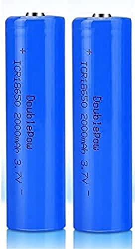 Bateria de Acessório para Lâmpada de Campismo 3.7V 2000mAh Icr JJoias - Baterias - 3.7V, 2000mAh, 2 peças