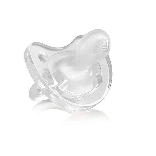 Chupeta CHICCO 0000-60001 (Transparente) Chicco - Cuidados com a higiene oral - transparente, ergonómica, bico adaptável