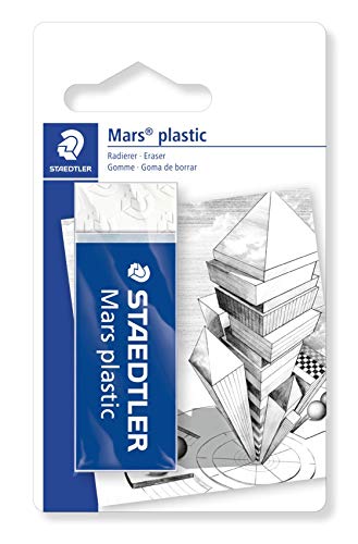 Mars Plastic Eraser Staedtler 526 50 Bkd Staedtler - Borrachas - borracha, pincel, remover gráficos, desenhos