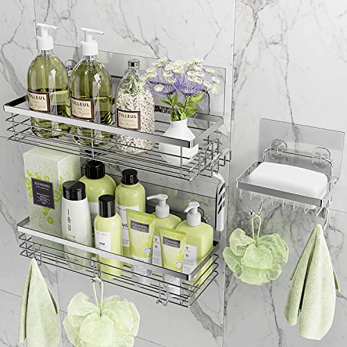 Suporte para Sabonetes ORIMADE (Aço Inoxidável) Orimade - Armazenamento e organização - aço inoxidável, 7 ganchos, higiene pessoal