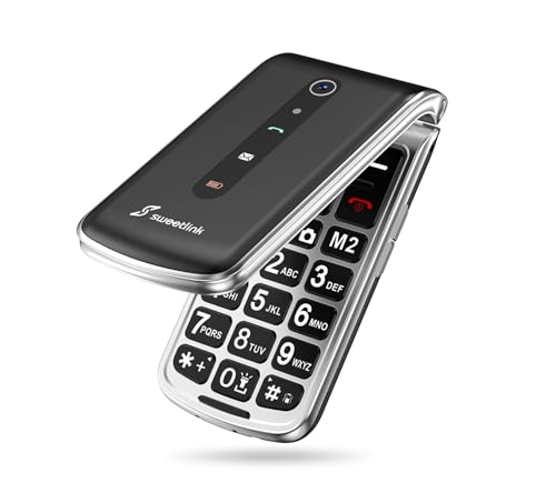 Telemóvel SWEETLINK F1 (2.4'' - 2G - Preto) SweetLink - Telemóveis - 2.4, 2G, preto, sos, alerta de voz